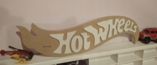Hot Wheels nápis